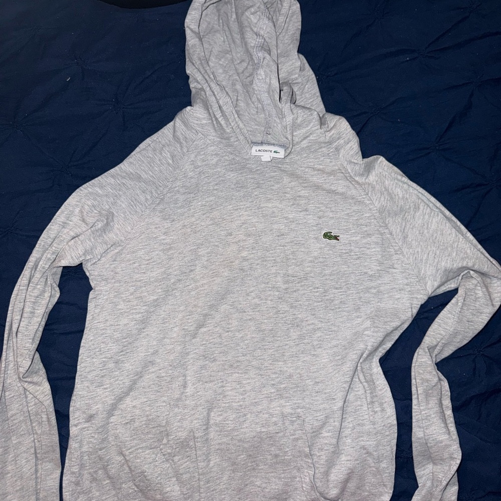 Lacoste Light Gray Pullover